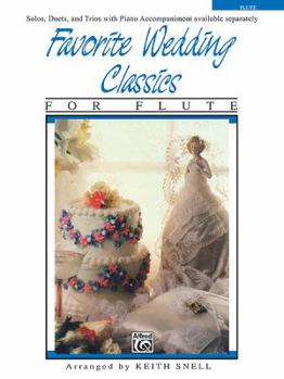 Paperback Favorite Wedding Classics: Flute Book