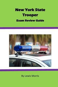 Paperback New York State Trooper Exam Review Guide Book