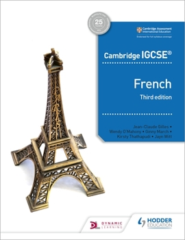 Paperback Cambridge Igcse(tm) French Student Book Third Edition: Hodder Education Group Book