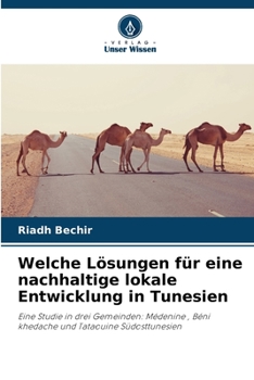 Paperback Welche Lösungen für eine nachhaltige lokale Entwicklung in Tunesien [German] Book