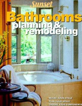 Paperback Sunset Bathrooms Planning & Remodeling Book