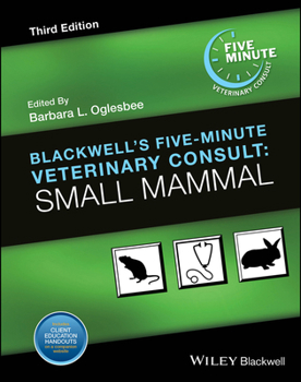 Hardcover Blackwell's Five-Minute Veterinary Consult: Small Mammal Book