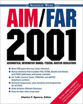 Paperback Aim/Far 2001 Aeronautical Information Manual/ Federal Aviation Regulations Book