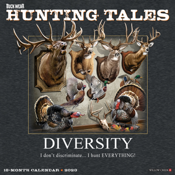 Calendar Buck Wear's Hunting Tales 2023 Wall Calendar Book
