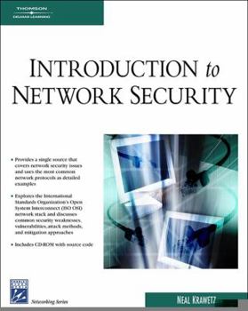 Paperback Introduction to Network Security [With CDROM] Book