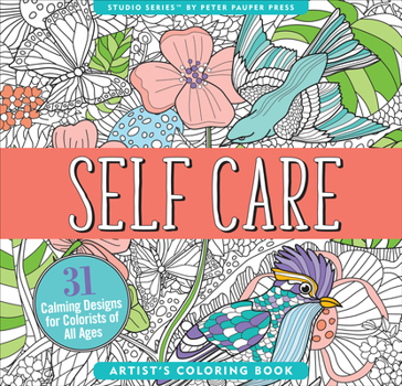 Paperback Self Care Coloring Book