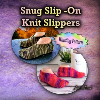 Paperback Snug Slip-On Knit Slippers Book