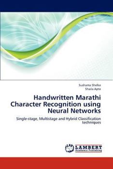 Paperback Handwritten Marathi Character Recognition Using Neural Networks Book