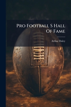 Paperback Pro Football S Hall Of Fame Book