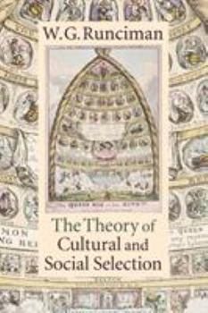 Paperback The Theory of Cultural and Social Selection Book