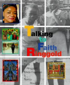 Hardcover Talking to Faith Ringgold Book