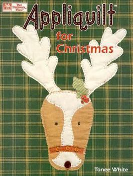 Paperback Appliquilt for Christmas Book