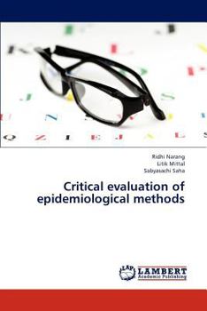 Paperback Critical Evaluation of Epidemiological Methods Book