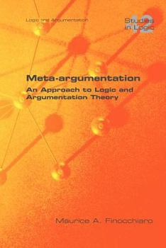 Paperback Meta-Argumentation. an Approach to Logic and Argumentation Theory Book