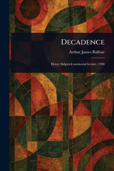 Paperback Decadence Book