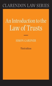 Hardcover An Introduction to the Law of Trusts Book