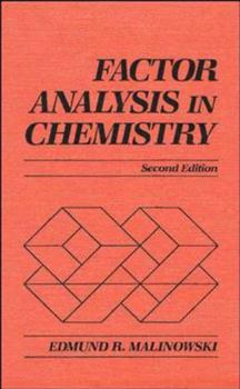 Hardcover Factor Analysis in Chemistry Book