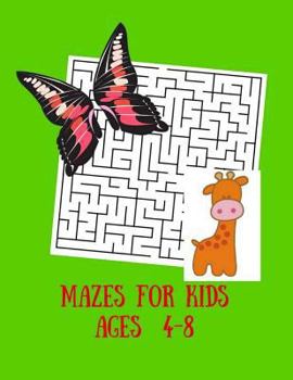 Paperback Mazes for Kids Ages 4-8: The Ultimate Mazes 50 Puzzles With Solution Book