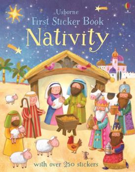 Paperback First Sticker Book Nativity Book