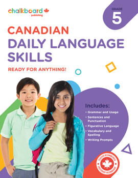 Paperback Canadian Daily Language Skills 5 Book