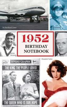 Paperback 1952 Birthday Notebook: A Great Alternative to a Birthday Card Book