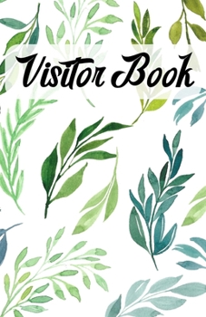 Paperback Visitor Book: Memory log Book