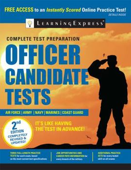 Paperback Officer Candidate Tests Book