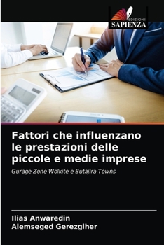Paperback Fattori che influenzano le prestazioni delle piccole e medie imprese [Italian] Book