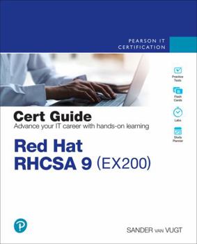Paperback Red Hat Rhcsa 9 Cert Guide: Ex200 Book