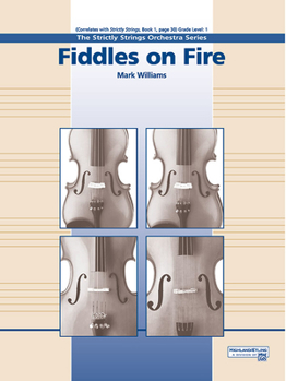 Paperback Fiddles on Fire: Conductor Score & Parts Book