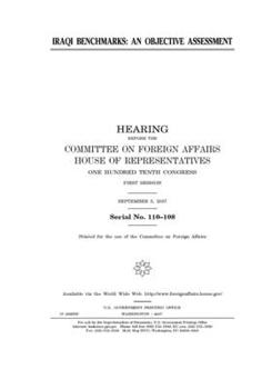 Paperback Iraqi benchmarks: an objective assessment Book