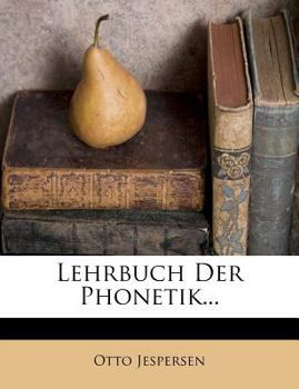 Paperback Lehrbuch Der Phonetik. Zweite Auflage. [German] Book