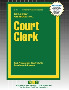 Paperback Court Clerk Book