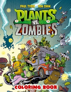 Paperback Plants vs Zombies Coloring Book