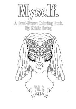 Paperback Myself.: A Hand Drawn Coloring Book. Book