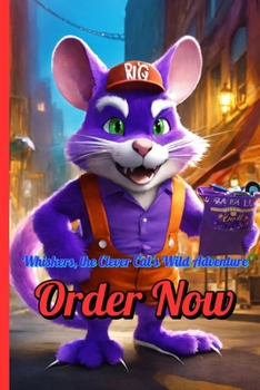 Whiskers, the Clever Cat’s Wild Adventure cat book: cat book