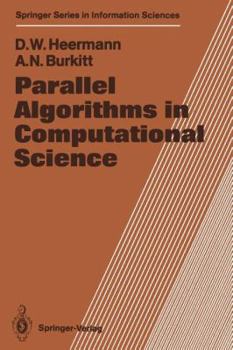 Paperback Parallel Algorithms in Computational Science Book