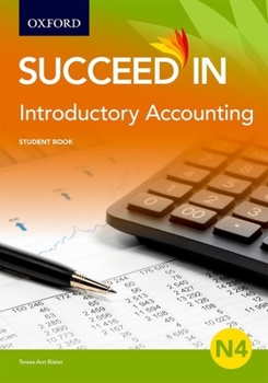 Paperback Introductory Accounting N4 Student Book