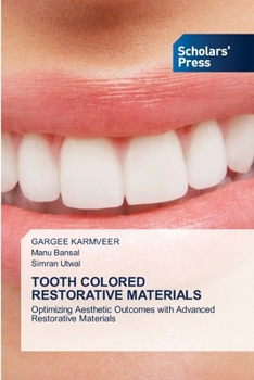 Paperback Tooth Colored Restorative Materials Book