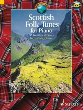 Paperback Scottish Folk Tunes for Piano: 32 Traditional Pieces [With CD (Audio)] Book