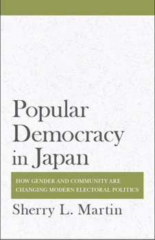 Hardcover Popular Democracy in Japan Book