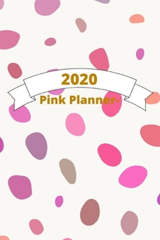 Paperback 2020 Pink Planner Book