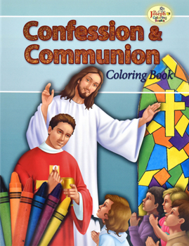 Paperback Confession and Communion Coloring Book