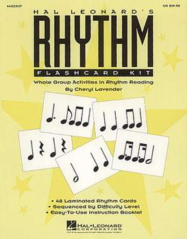 Paperback Hal Leonard's Rhythm Flashcard Kit Book