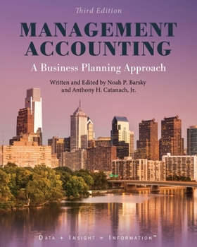 Paperback Management Accounting: A Business Planning Approach Book