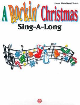 Paperback A Rockin' Christmas Sing-A-Long: Piano/Vocal/Chords Book