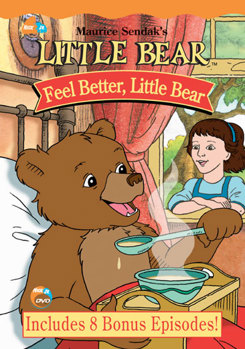 DVD Little Bear: Feel Better Little Bear Book