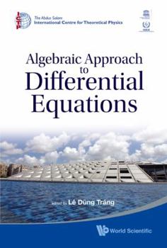 Hardcover Algebraic Approach to Differential Equations Book
