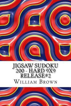 Paperback Jigsaw Sudoku 200 - Hard 9x9 release#2 Book