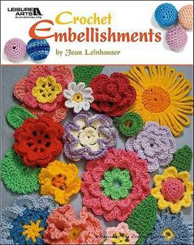 Paperback Crochet Embellishments (Leisure Arts #4419) Book